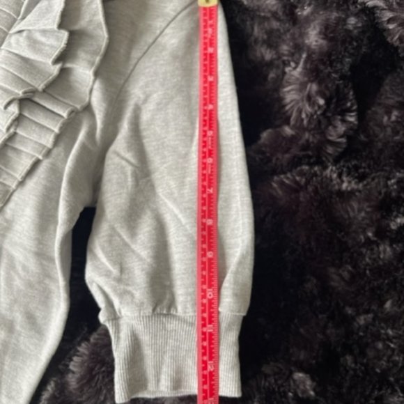 Ted Baker Mid sleeve Ruffle front top - Picture 8 of 8